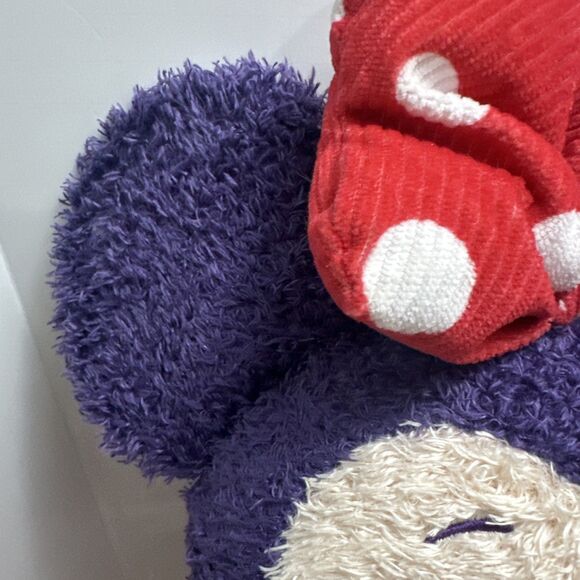 Disney Parks Minnie Mouse Purple Weighted Plush *Missing Weight - Picture 5 of 10